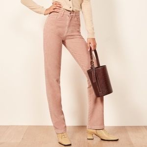 Reformation Corduroy Pants - Serenade